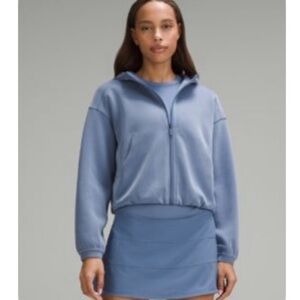 Lululemon Women's Blue Softstream Full-Zip-Up Jacket
